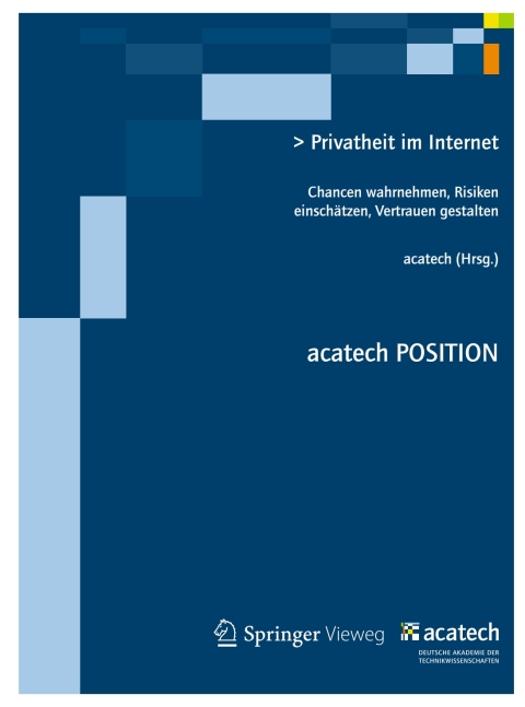 Cover image for book Privatheit im Internet
