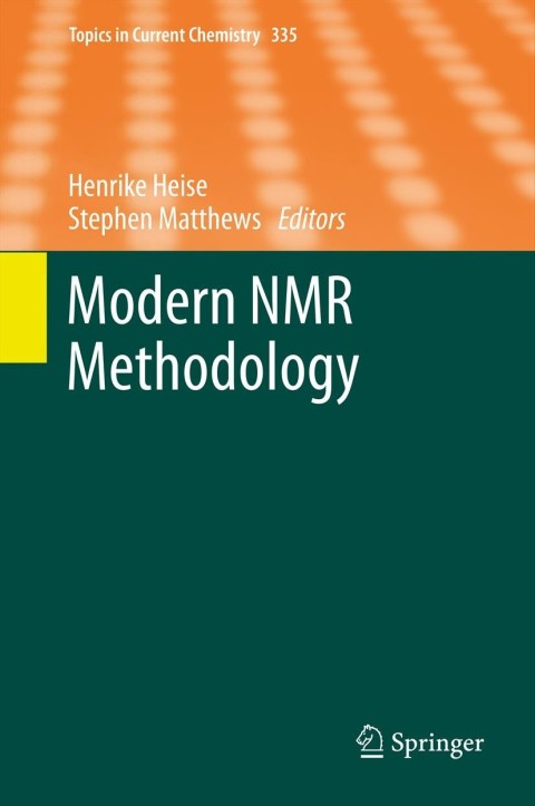 Cover image for book Modern NMR Methodology