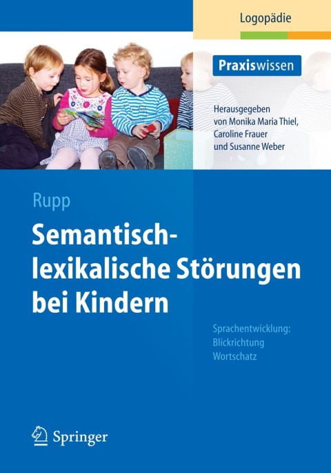 Cover image for book Semantisch-lexikalische Störungen bei Kindern