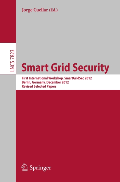 Cover image for book Smart Grid Security
