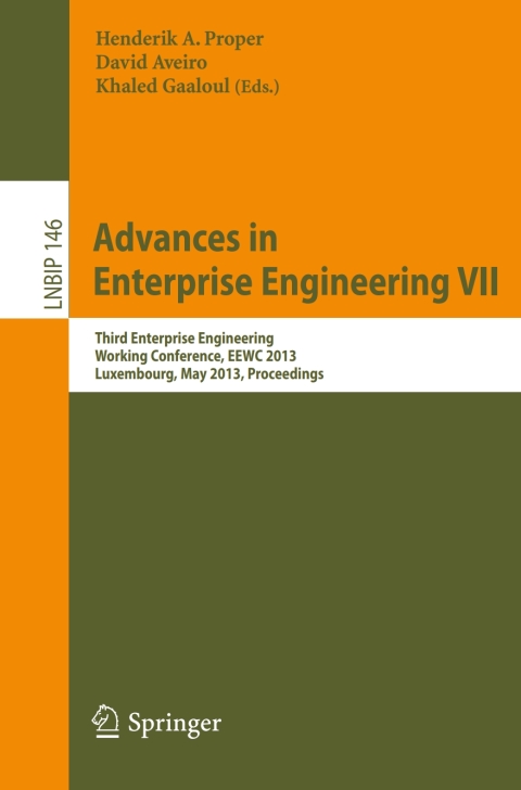 Cover image for book Advances in Enterprise Engineering VII