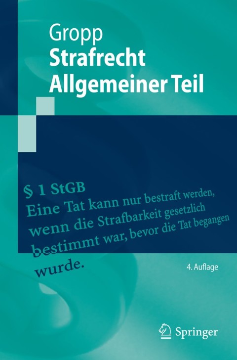 Cover image for book Strafrecht Allgemeiner Teil