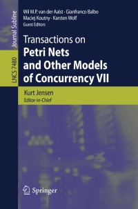 Cover image: Transactions on Petri Nets and Other Models of Concurrency VII 9783642381423