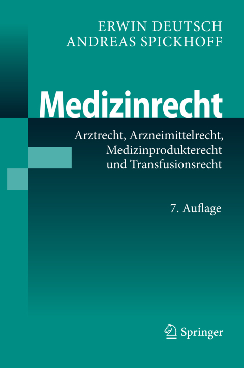 Cover image for book Medizinrecht