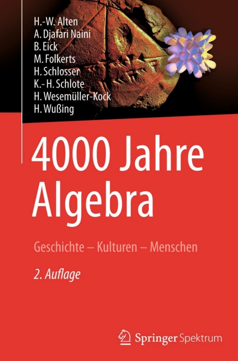 Cover image for book 4000 Jahre Algebra