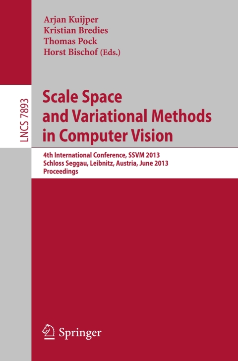 Cover image for book Scale Space and Variational Methods in Computer Vision