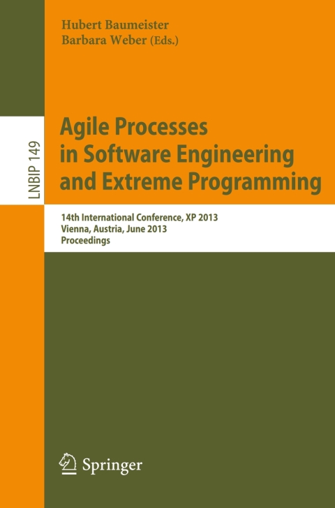 Cover image for book Agile Processes in Software Engineering and Extreme Programming