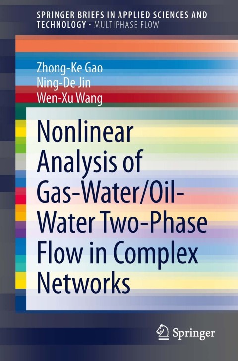 Nonlinear Analysis of Gas-Water/Oil-Water Two-Phase Flow in Complex Networks 