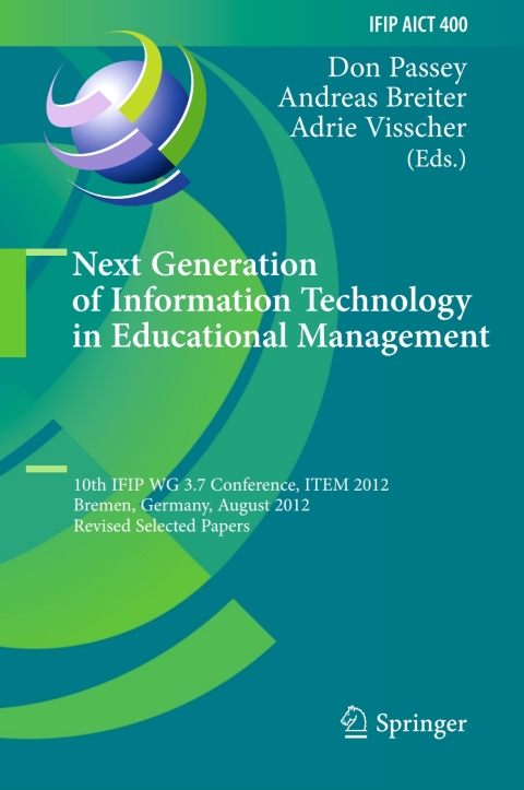 Cover image for book Next Generation of Information Technology in Educational Management