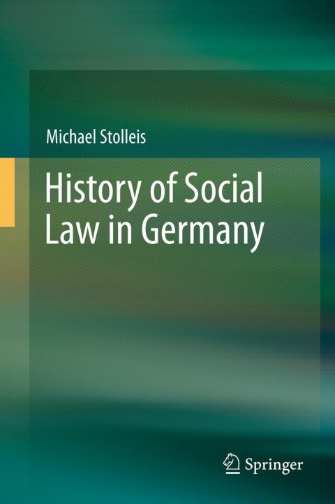 Cover image for book History of Social Law in Germany