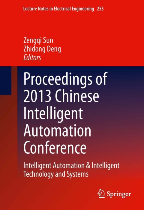 Cover image for book Proceedings of 2013 Chinese Intelligent Automation Conference