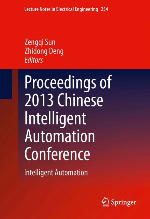 Cover image for book Proceedings of 2013 Chinese Intelligent Automation Conference