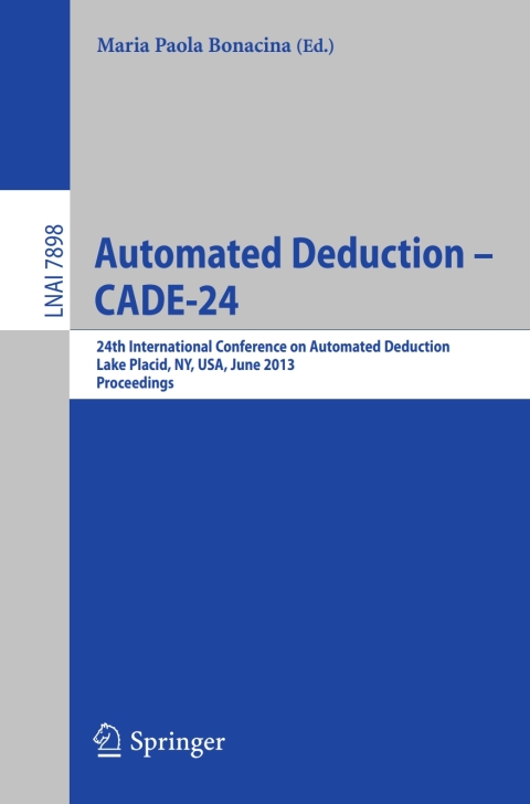 Cover image for book Automated Deduction -- CADE-24