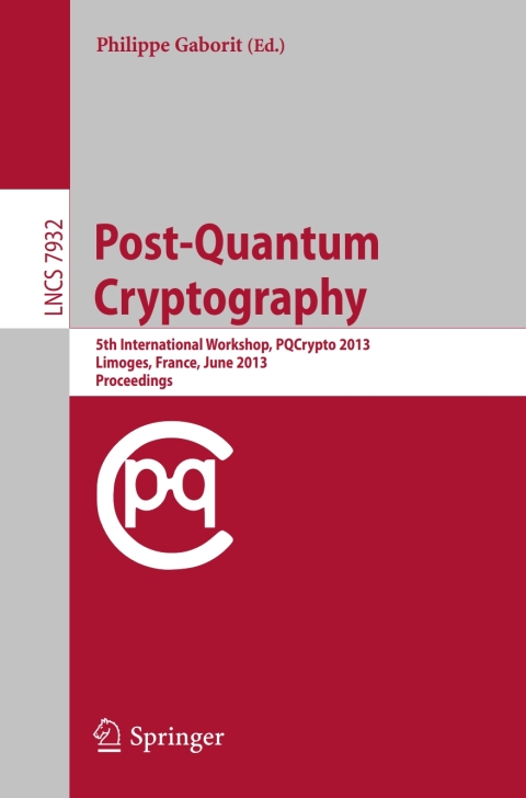 Cover image for book Post-Quantum Cryptography