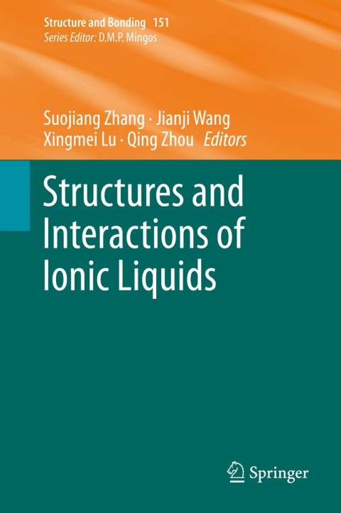 Cover image for book Structures and Interactions of Ionic Liquids