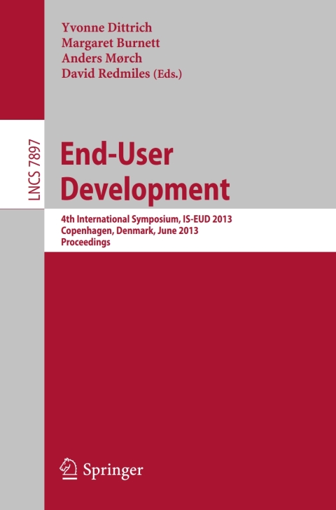 Cover image for book End-User Development