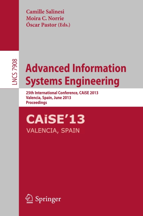 Cover image for book Advanced Information Systems Engineering