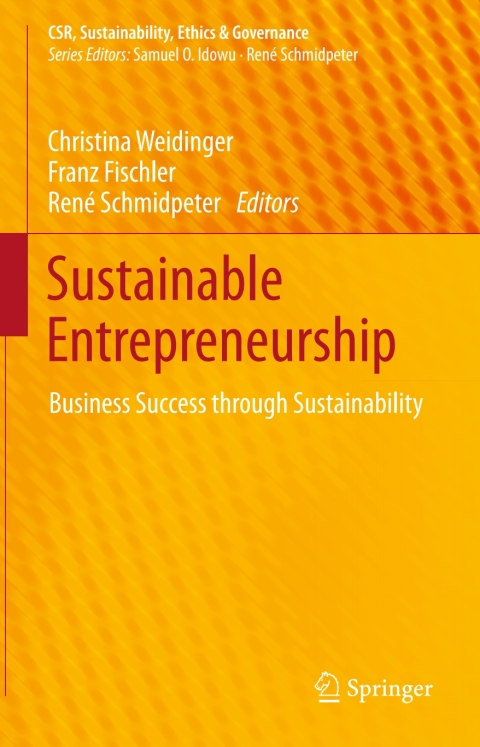 Cover image for book Sustainable Entrepreneurship