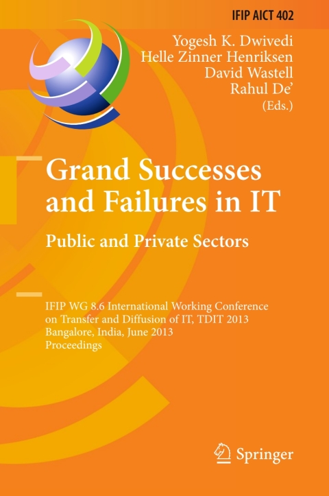Cover image for book Grand Successes and Failures in IT: Public and Private Sectors