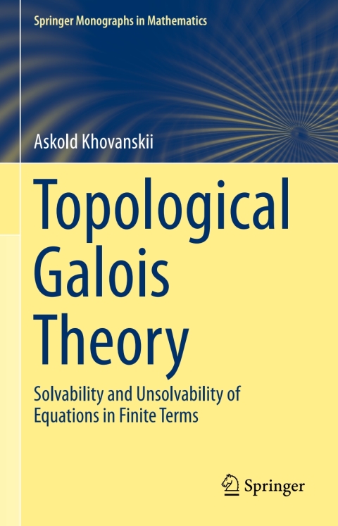 Cover image for book Topological Galois Theory