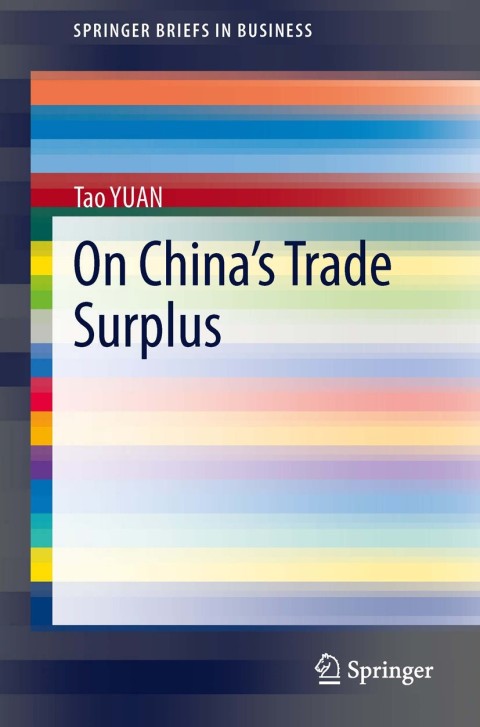 Cover image for book On China's Trade Surplus