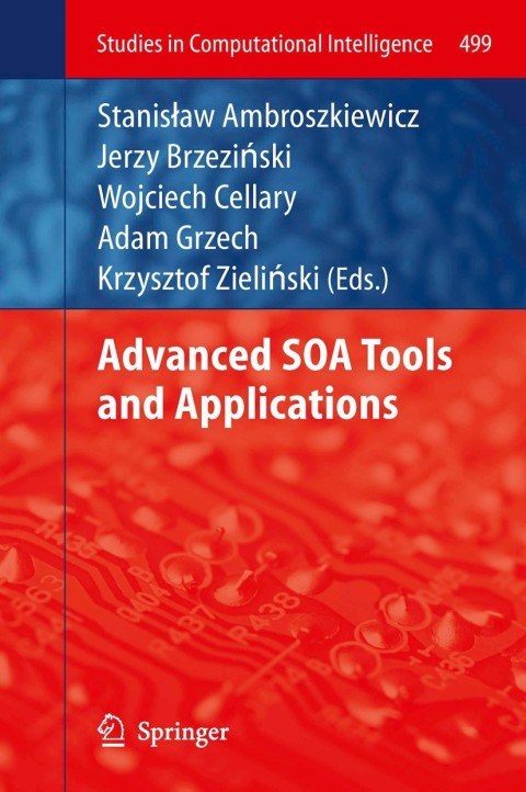 Cover image for book Advanced SOA Tools and Applications