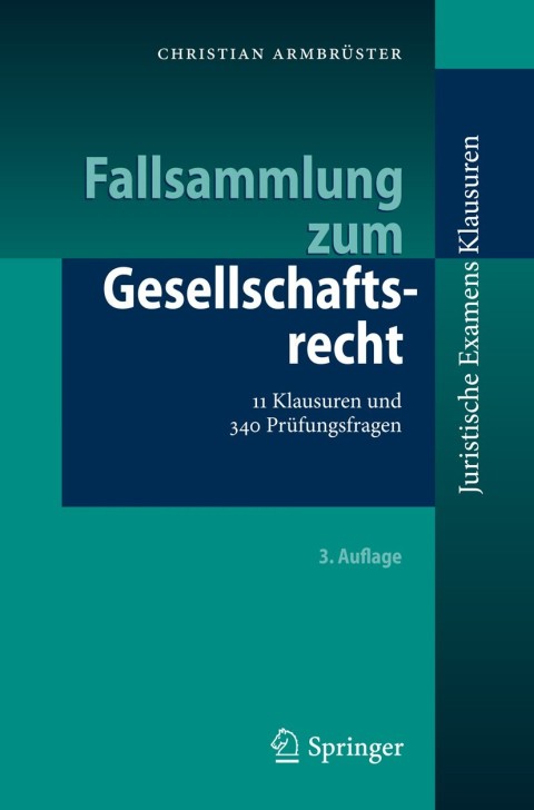 Cover image for book Fallsammlung zum Gesellschaftsrecht
