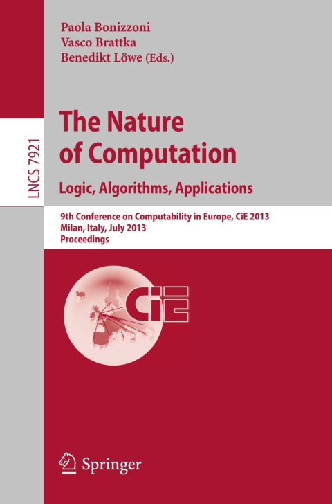 Cover image for book The Nature of Computation: Logic, Algorithms, Applications