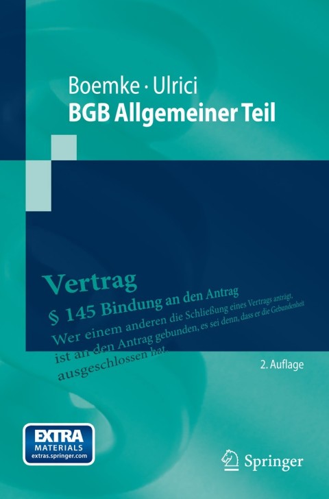 Cover image for book BGB Allgemeiner Teil