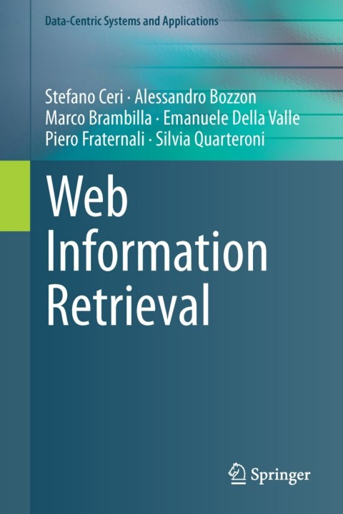 Cover image for book Web Information Retrieval