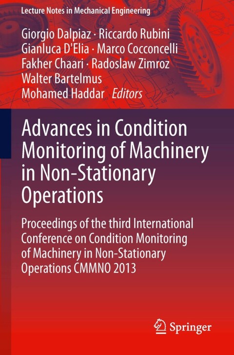 Cover image for book Advances in Condition Monitoring of Machinery in Non-Stationary Operations