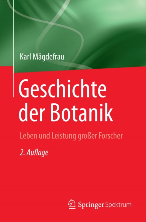 Cover image for book Geschichte der Botanik