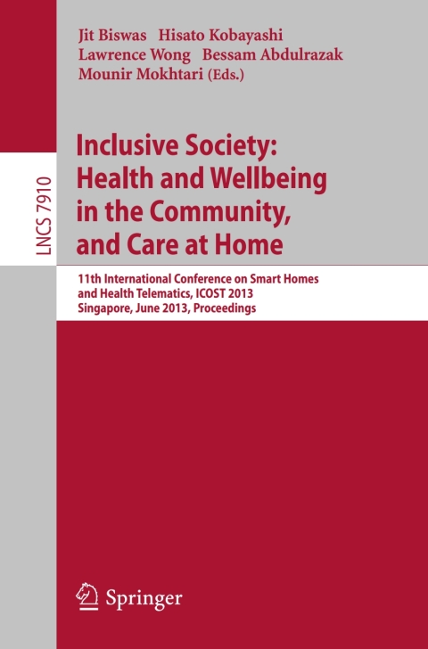 Cover image for book Inclusive Society: Health and Wellbeing in the Community, and Care at Home