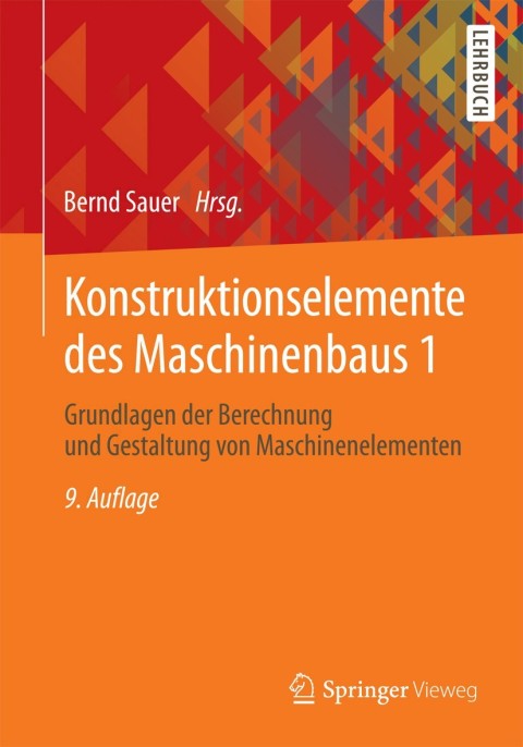 Cover image for book Konstruktionselemente des Maschinenbaus 1