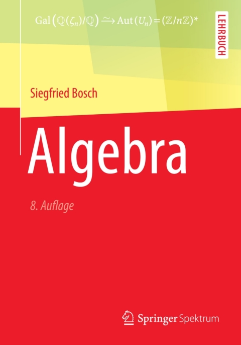 Cover image for book Algebra