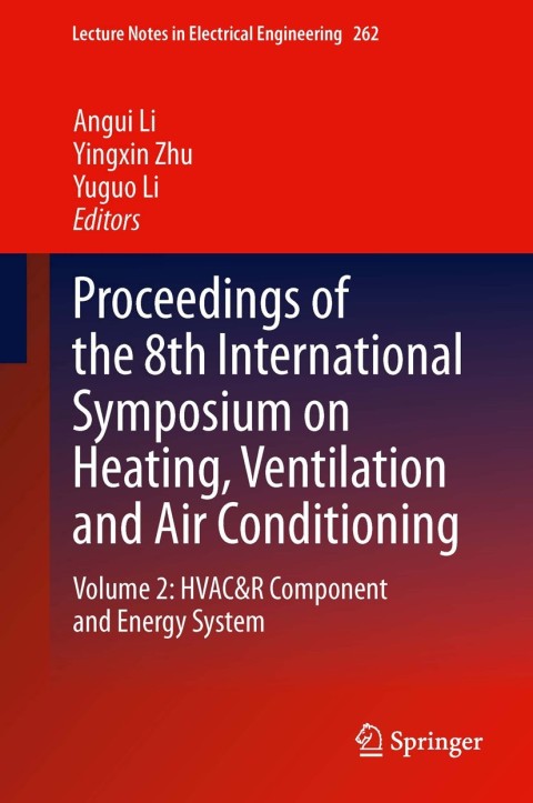 Cover image for book Proceedings of the 8th International Symposium on Heating, Ventilation and Air Conditioning