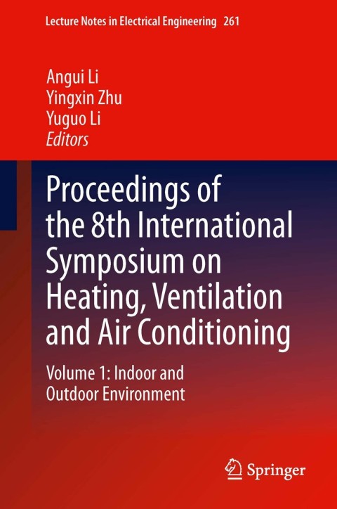 Cover image for book Proceedings of the 8th International Symposium on Heating, Ventilation and Air Conditioning