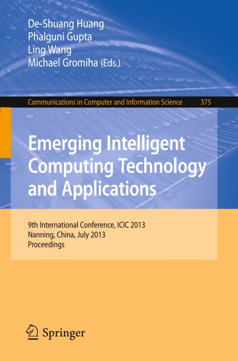 Cover image for book Emerging Intelligent Computing Technology and Applications