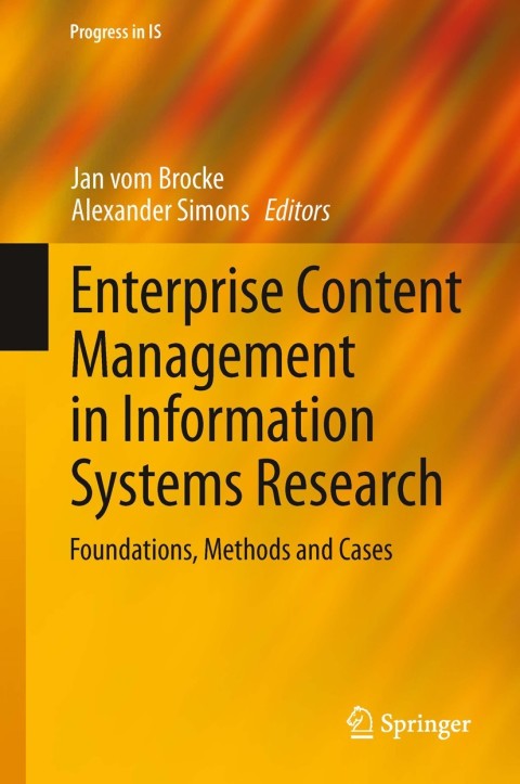 Cover image for book Enterprise Content Management in Information Systems Research
