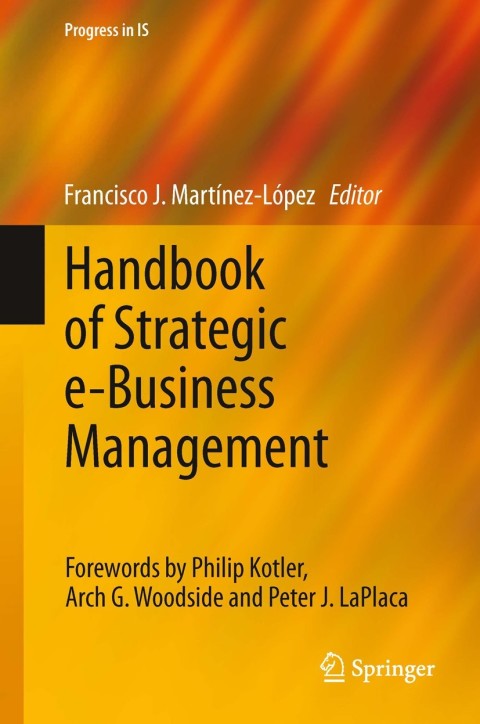 Cover image for book Handbook of Strategic e-Business Management