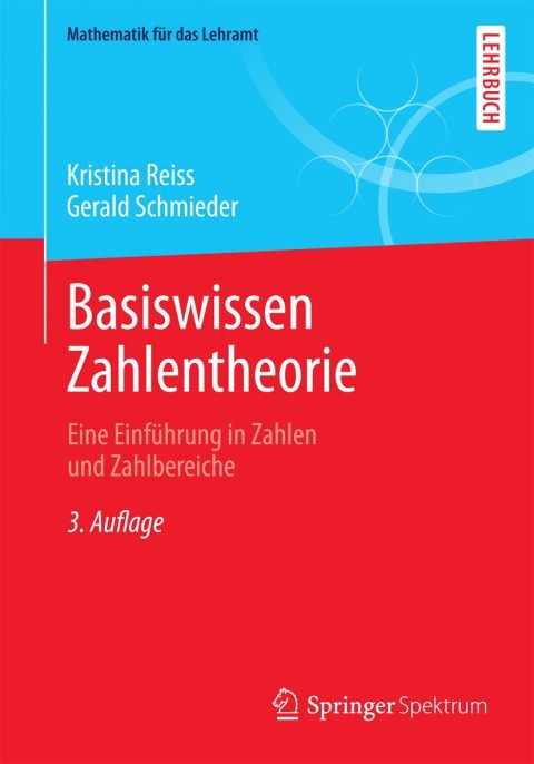 Cover image for book Basiswissen Zahlentheorie