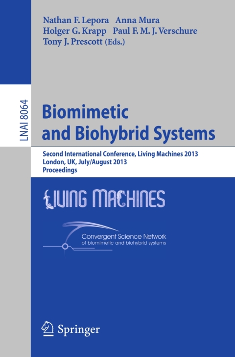 Cover image for book Biomimetic and Biohybrid Systems