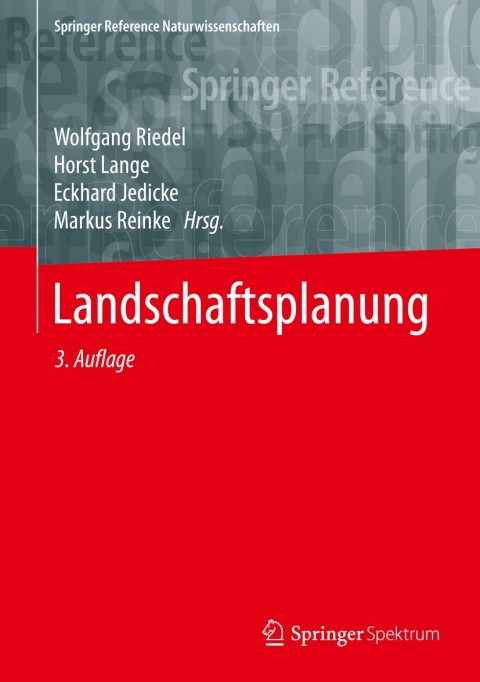Cover image for book Landschaftsplanung