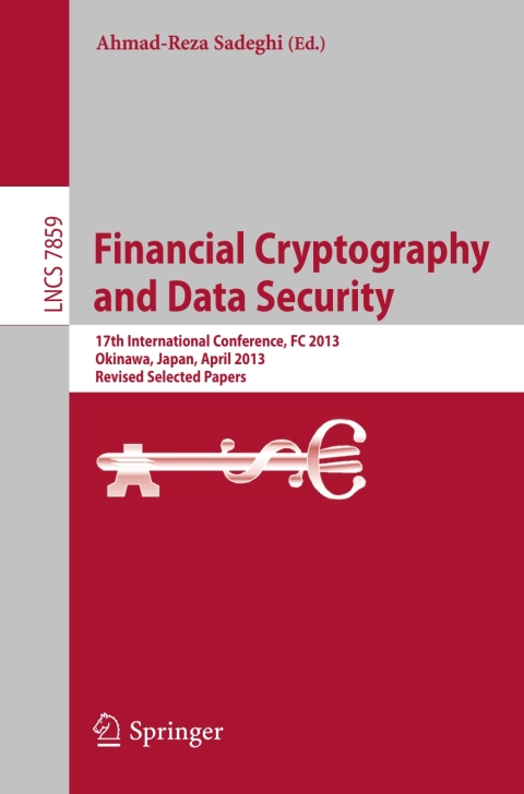 Cover image for book Financial Cryptography and Data Security