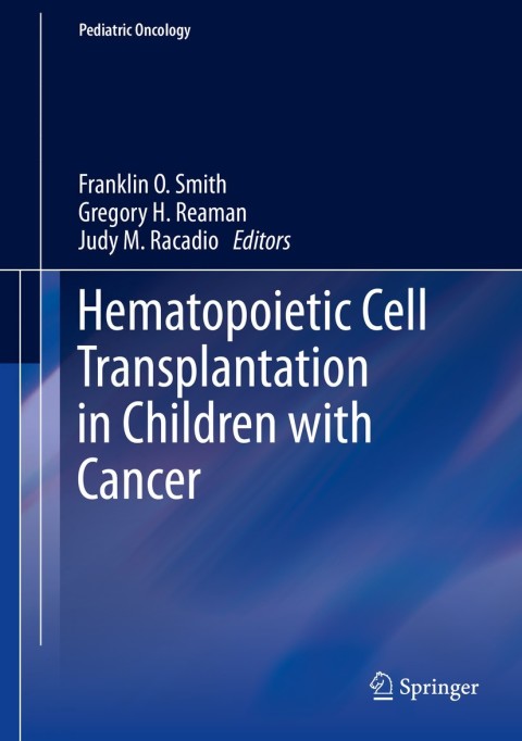 Cover image for book Hematopoietic Cell Transplantation in Children with Cancer