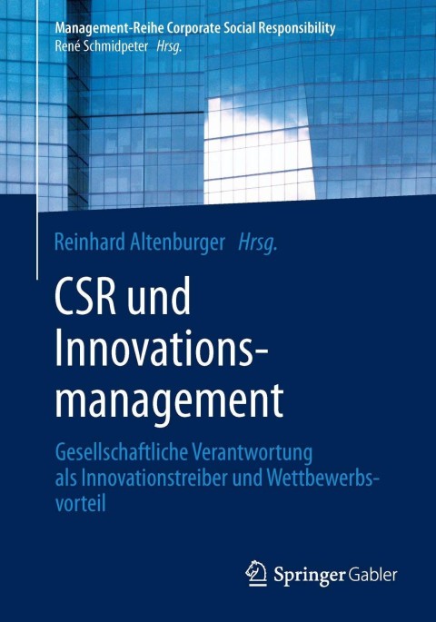 Cover image for book CSR und Innovationsmanagement