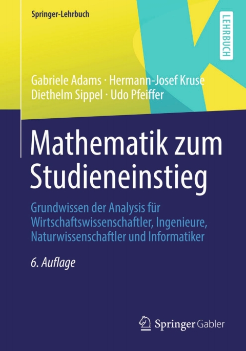 Cover image for book Mathematik zum Studieneinstieg