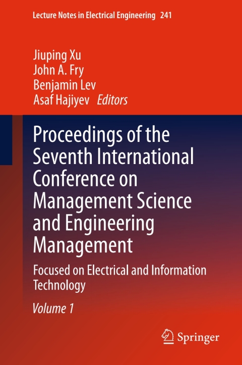 Cover image for book Proceedings of the Seventh International Conference on Management Science and Engineering Management
