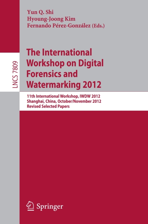 Cover image for book Digital-Forensics and Watermarking