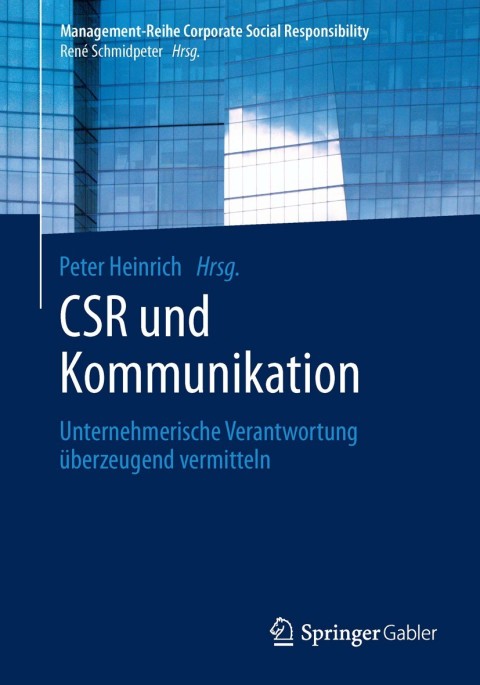 Cover image for book CSR und Kommunikation